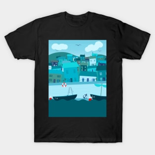 Harbour Scene T-Shirt